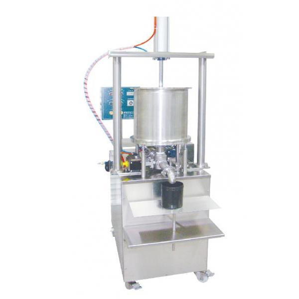 High viscosity extrusion quantitative filling machine