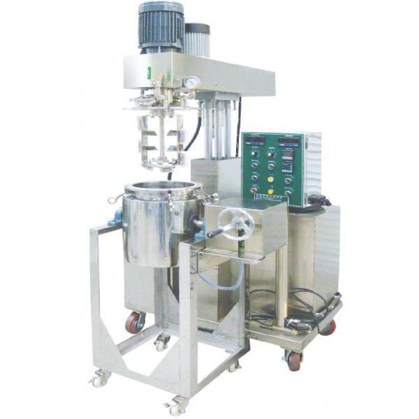 Scraping high viscosity vacuum homogenized mixing machine