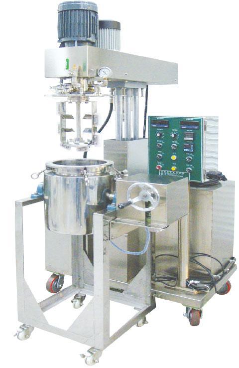 Scraping high viscosity vacuum homogenized mixing machine